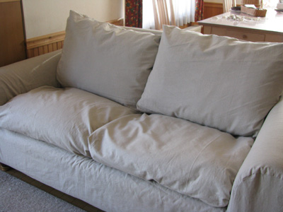 ソファーカバーの作り方きょんさんへ: カリフォルニアのばあさんブログ Powered by ライブドアブログ