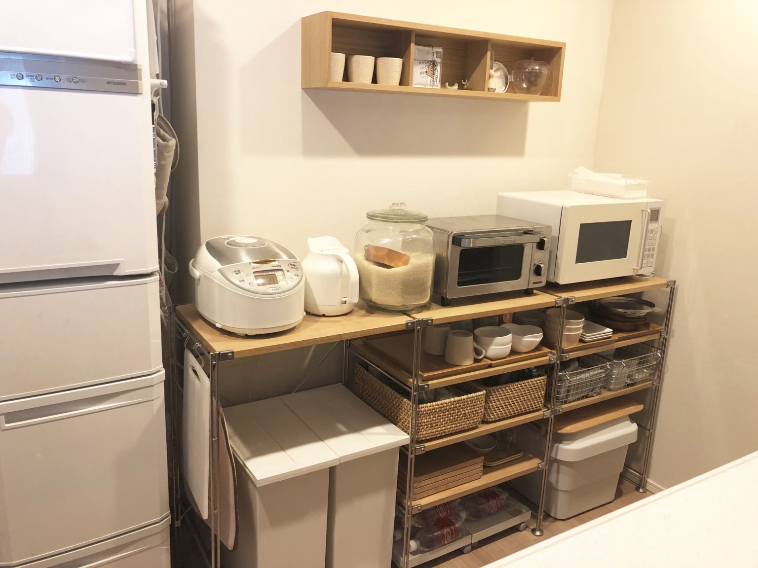 無印良品 MUJI◾️ステンレスユニットシェルフ キッチンワゴン 収納棚 ラック 無印良品 ユニットシェルフ