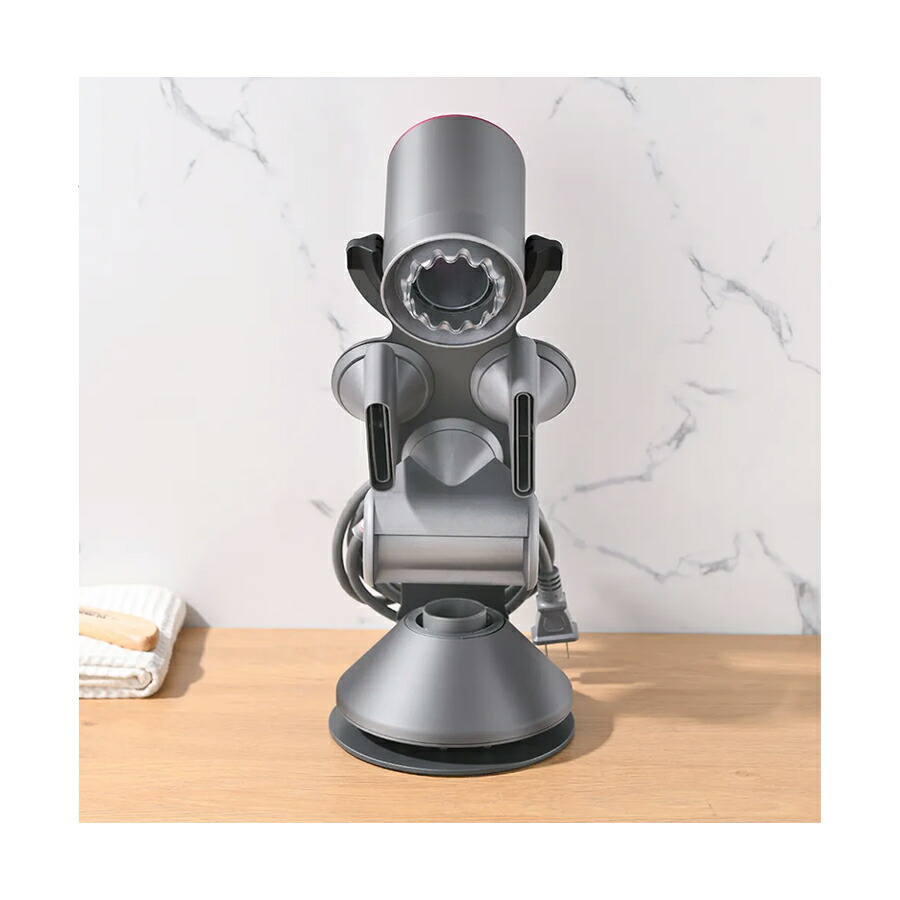 ダイソンのドライヤー収納のコツ ごちゃつくコードは隠しつつ、使いやすい収納にする！ゆるっとぴたっと