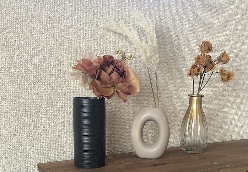 ダイソー・セリアの花材でヘアアクセサリーを手作りLEE