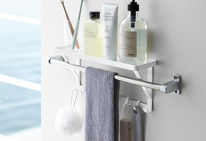 脱衣所がなくても、狭くても、アイデア次第で快適に！ひとり暮らしのお風呂場収納 chiikokoさんHOUSTO おウチの収納.com