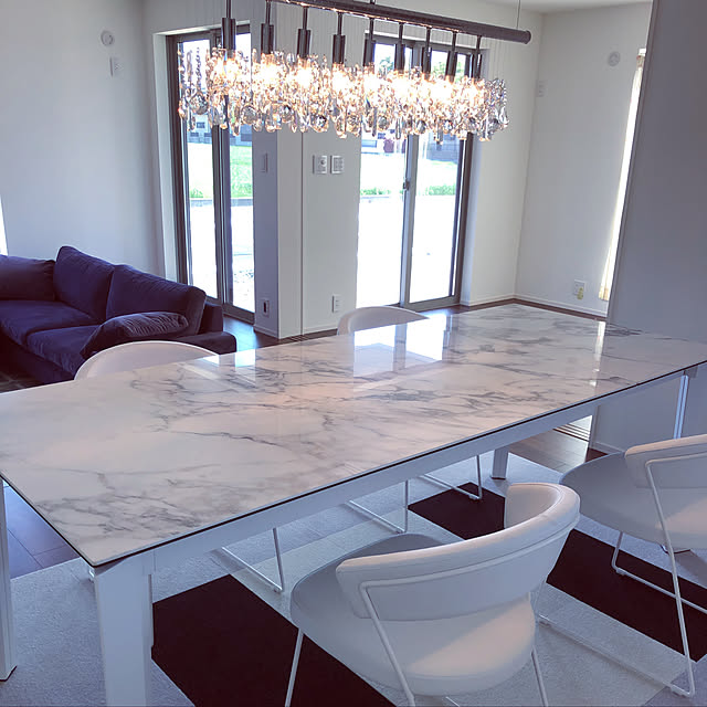 ELEMENTS インテリアダイニング テーブル 2人 4人 用 幅 135cm 高さ 72cm ストーン 風 コンクリート 調 リビング モダン ホテルライク 店舗 ディスプレイ 什器 a-84311 : ELEMENTS - 通販 - Yahoo!ショッピング