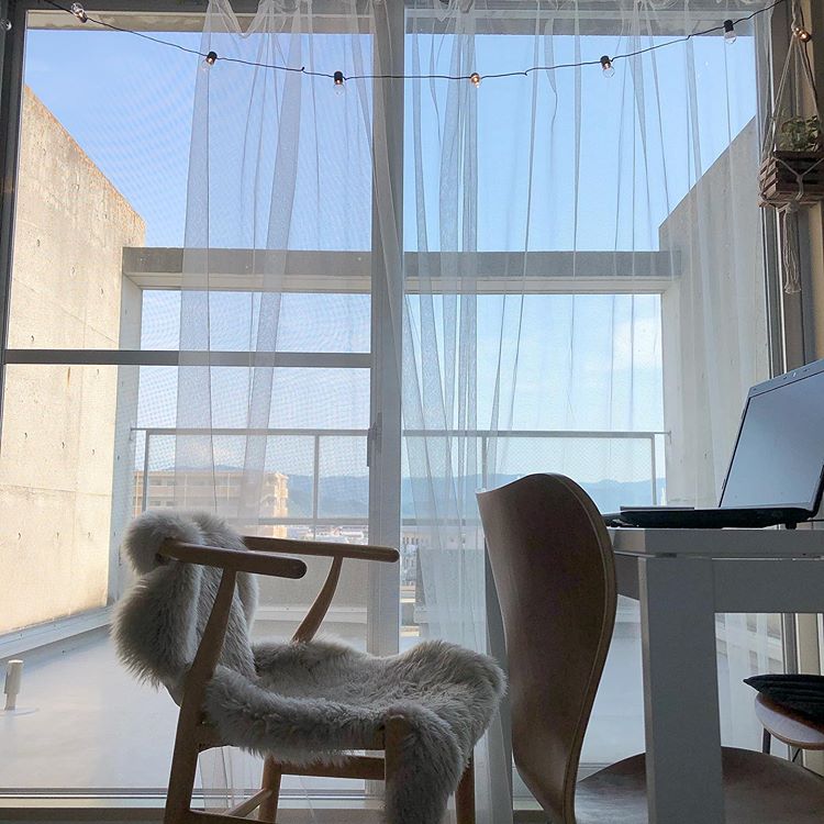 一人暮らし 狭いベランダのレイアウト・おしゃれなインテリアコーディネートの実例RoomClip ルームクリップ