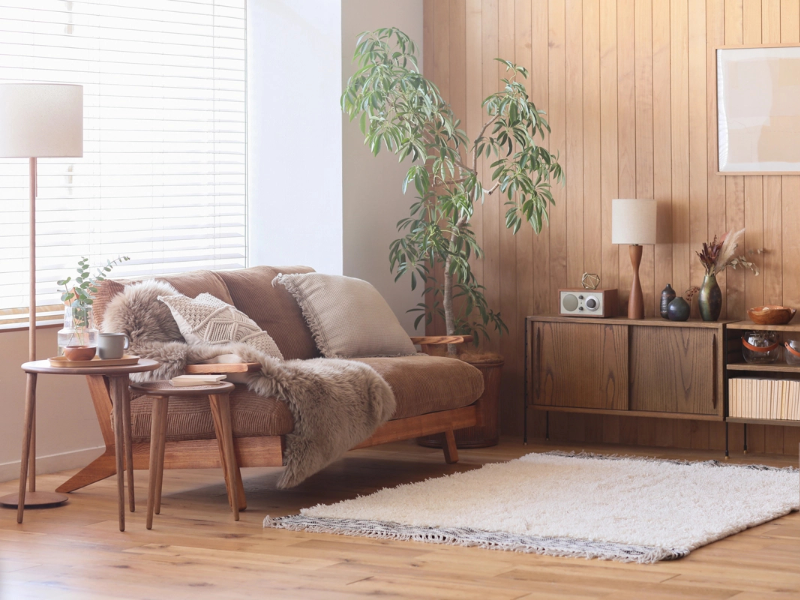 4畳半～6畳程度狭いリビングで作る北欧インテリア配色実例41選インテリアFORCE