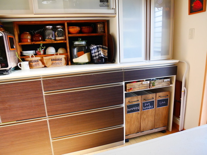 ゴミ箱DIY ダストボックス DIYのインテリア・手作りの実例RoomClip ルームクリップ