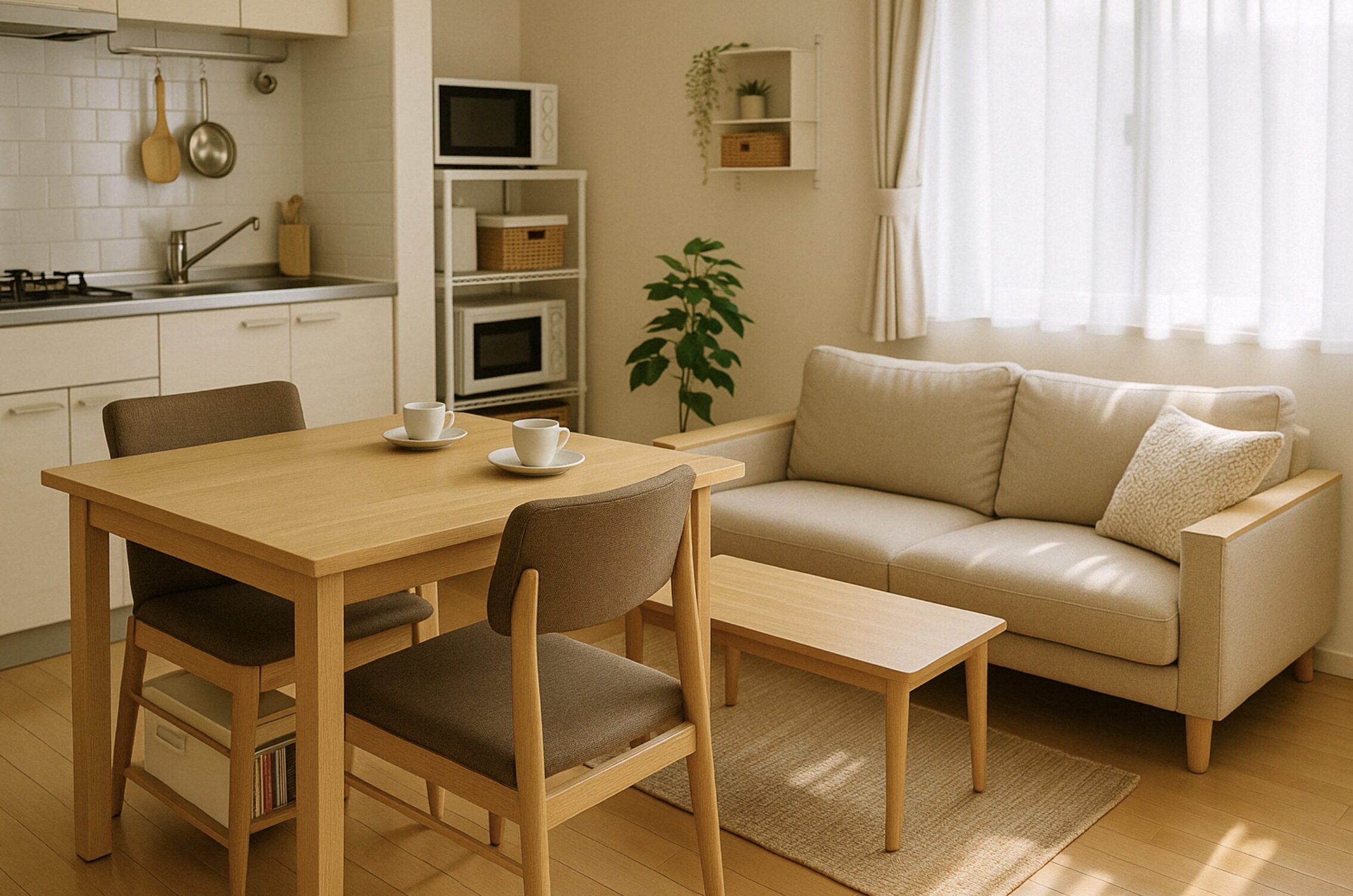 団地 キッチンの壁のレイアウト・おしゃれなインテリアコーディネートの実例RoomClip ルームクリップ