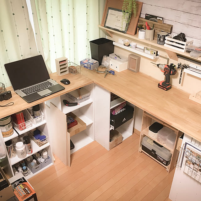 秋インテリア祭 開催中2点セットデスク テレビ台 A4 5段 カラーボックス カラーボックス 薄型 スリム 省スペース コンパクトネイルデスク 在宅ワーク テレワーク 対面式 幅100 奥行29 奥行30 シンプル 子供 A4 収納 棚付 勉強机家具ドキッ