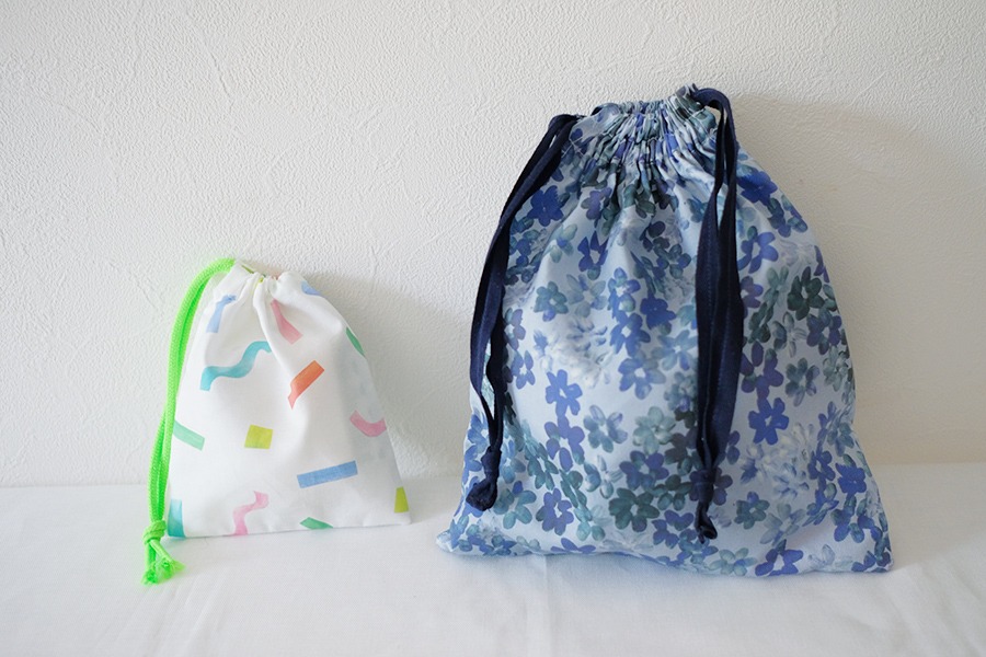 アウトドア 巾着袋 いろいろなタイプの巾着でアウトドアグッズを収納しよう！nunocoto