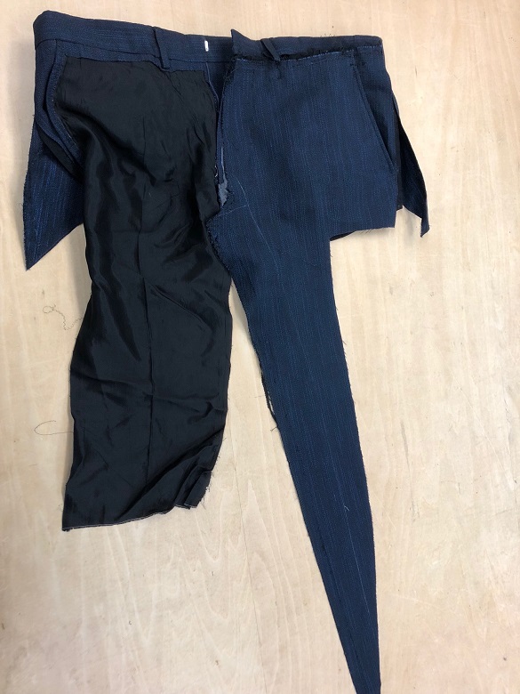 大人服を子ども服にリメイク☆ズボンをつくりました沖縄4兄弟ママのつくる暮らし