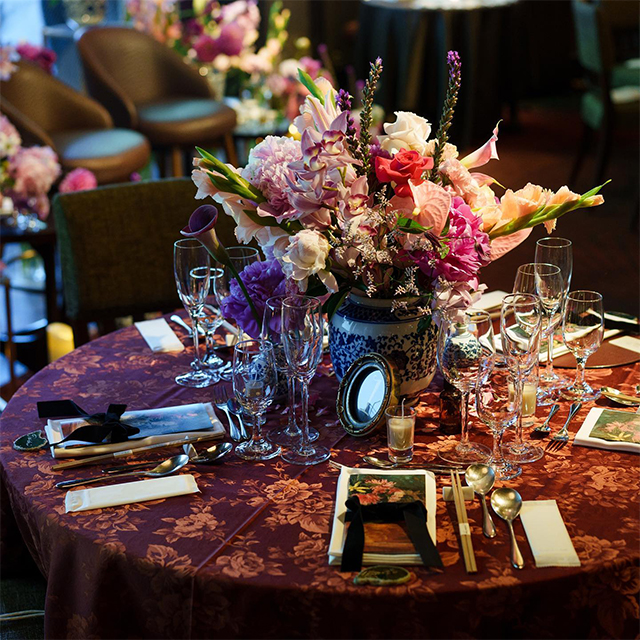 会場装飾 テーブルフラワー お持ち帰りＢＯＸ : NORIFLOWER ‐ 軽井沢