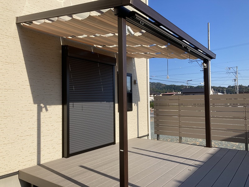 楽天市場テラス屋根 > オーニング日除け: エクステリアＴＡＭＡ 楽天市場店