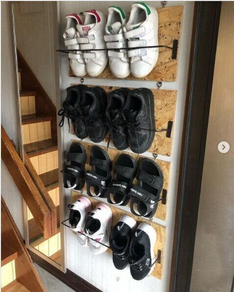 ダイソー スリッパラックDIYのインテリア・手作りの実例RoomClip ルームクリップ