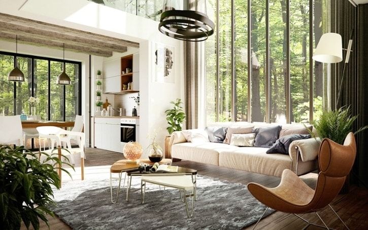 ヨーロッパ風なインテリア・部屋にするポイントやレイアウト例NATUZZI ITALIA GALLERY YOKOHOMA