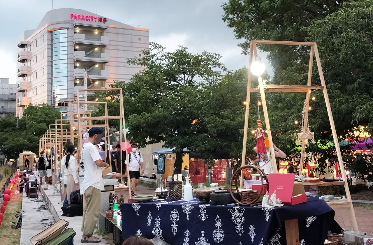 清流公園」 福岡県福岡市博多区中洲１丁目７ #清流公園