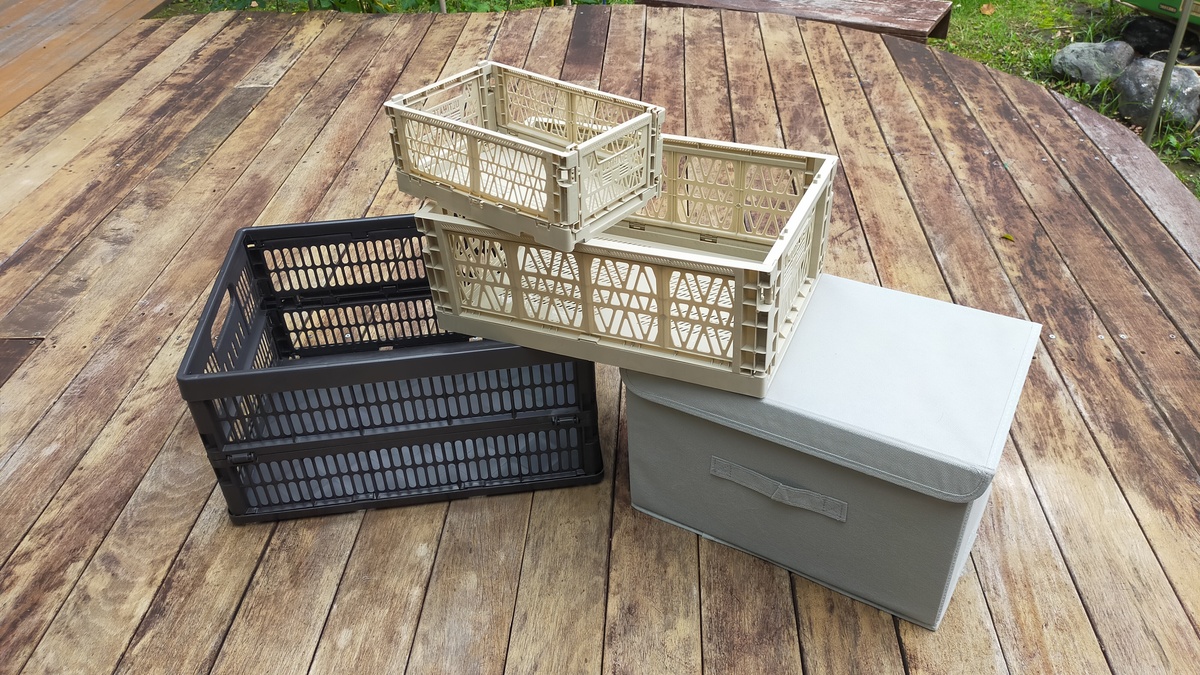 100均ガベッジバッグ？！キャンプ用ゴミ箱に ダイソー・レジャー用防水バッグ が良い！テントトリップ