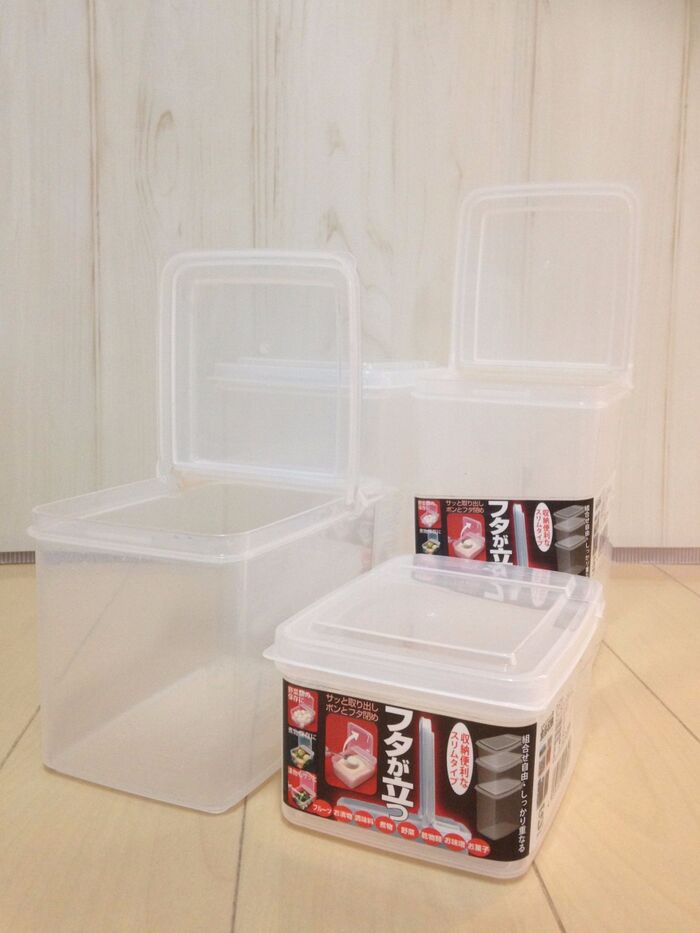 ☆100均 セリア の蓋付きプラボックスを使って分類わけ収納♪Our Happy House～北欧ナチュラルなお家を目指して - 楽天ブログ