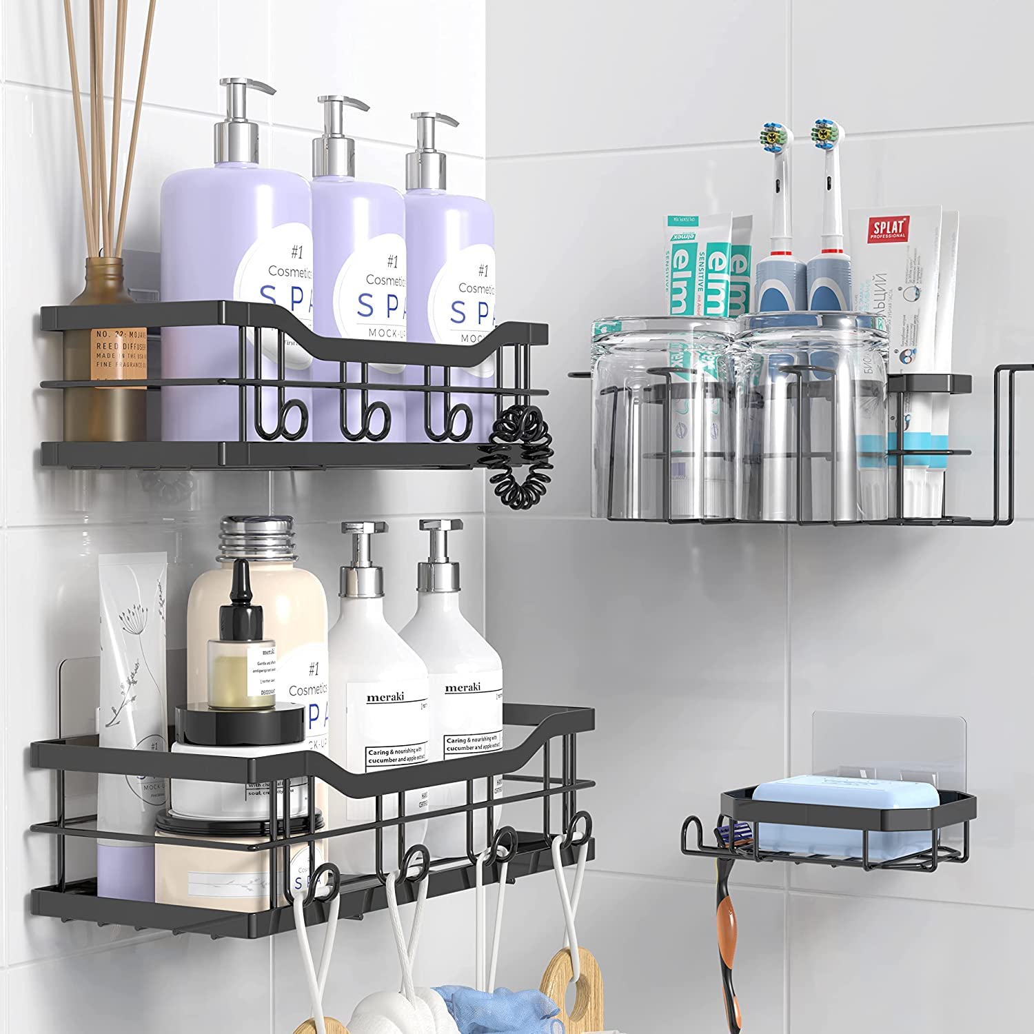 バスラック おしゃれ 浴室 お風呂 収納ラック 棚 マグネット シャンプー 洗顔料 壁面収納 浮かせる収納 シンプル バスグッズ 北欧 タワーシリーズtowerシリーズ 公式 yamazaki ヤマザキ 新商品 新作山崎実業 マグネットバスルームコーナーラック タワー 2段 tower