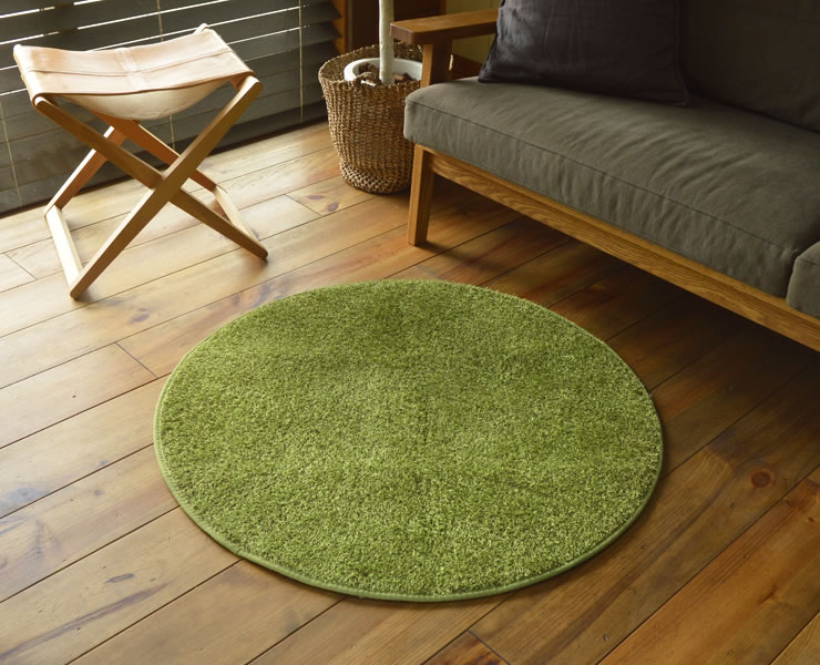 円形ラグで部屋にアクセントを！おしゃれなコーディネート術ボー・デコール オンラインショップ