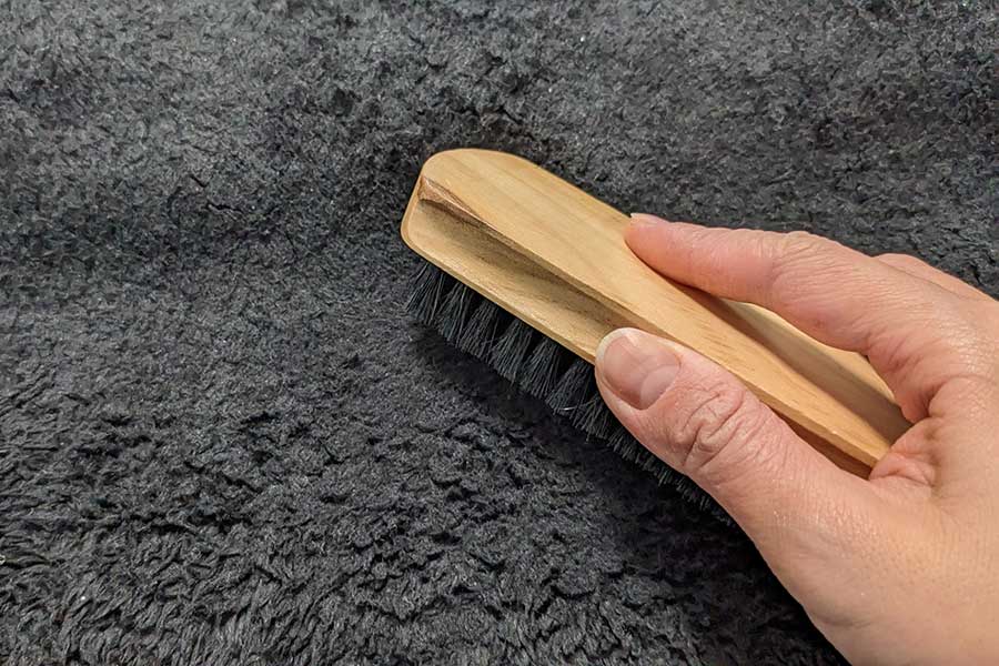 フリースのふわふわ復活 自宅でメンテナンスしてみた- デニ部