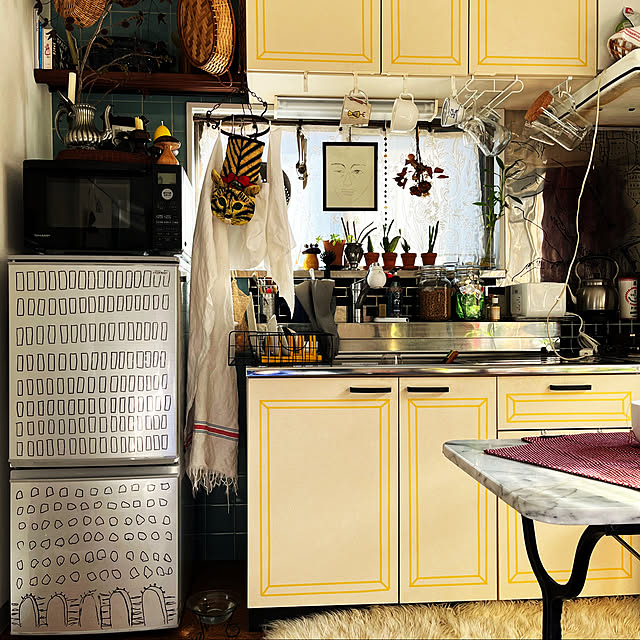 リメイク ままごとキッチンをある物で今どきキッチンに ♪ハンドメイドの作り方・アイデア暮らしニスタ