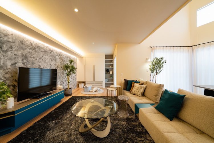 おしゃれなリビングを中心としたLDKのインテリア実例・マンションのレイアウト術 -東京都内の高級中古マンション リノベーションマンションの購入なら mitaina ミタイナ