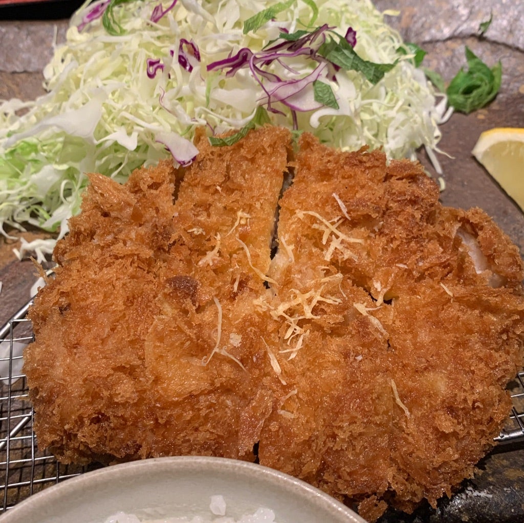 名物のジャンボかつ定食が美味すぎる、、、@とん鈴 - ミトミえもんの全ての食事記録「食べある記」