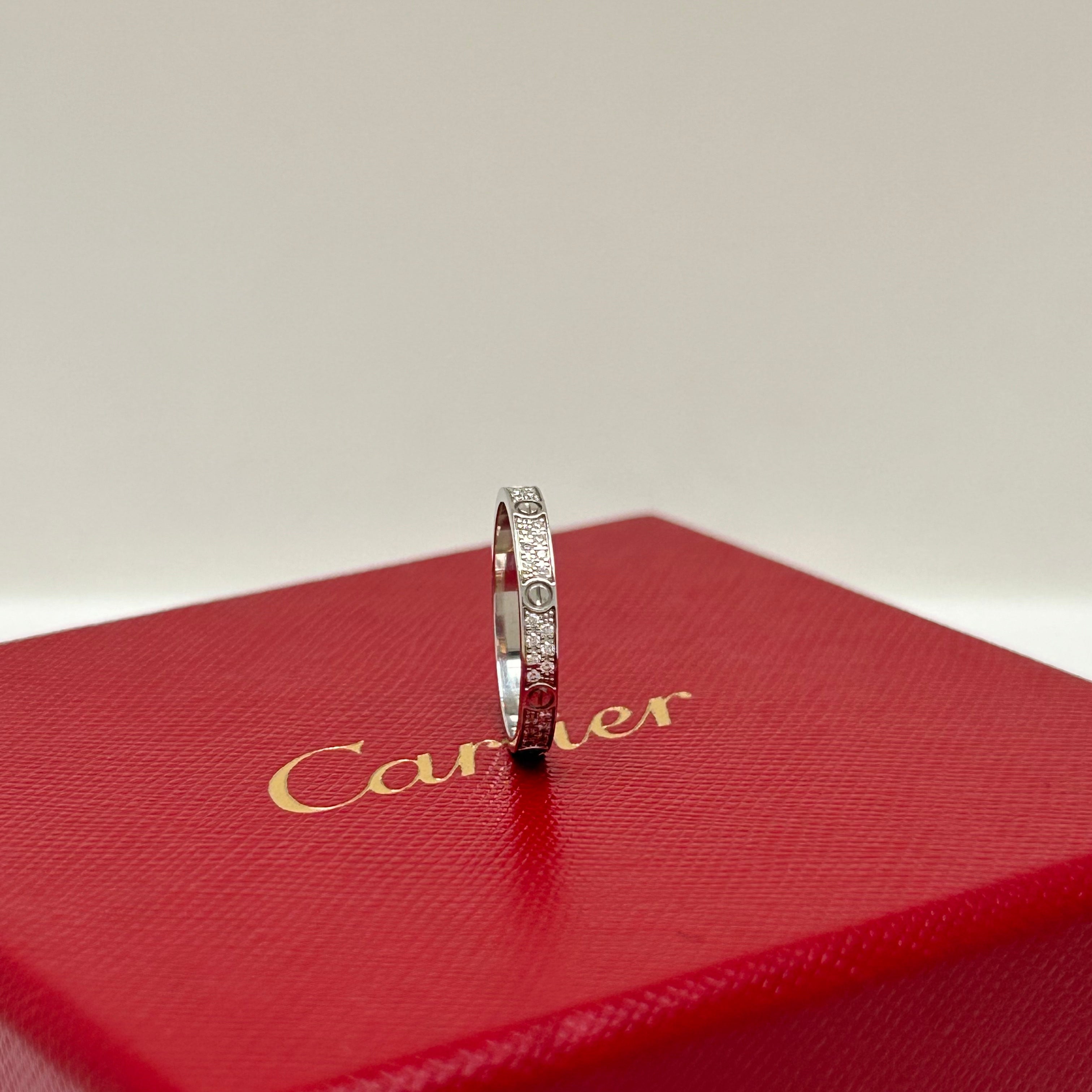 カルティエ 　CARTIER 　2006年クリスマス限定　LOVE－リング　ラブリング　K18PG/ピンクゴールド　6.4g　49号【472】AH