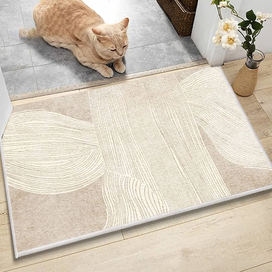 洗える幾何学模様のおしゃれなキッチンマット 北欧 65×252cm 大きい 照明とインテリアの通販Canffy 公式