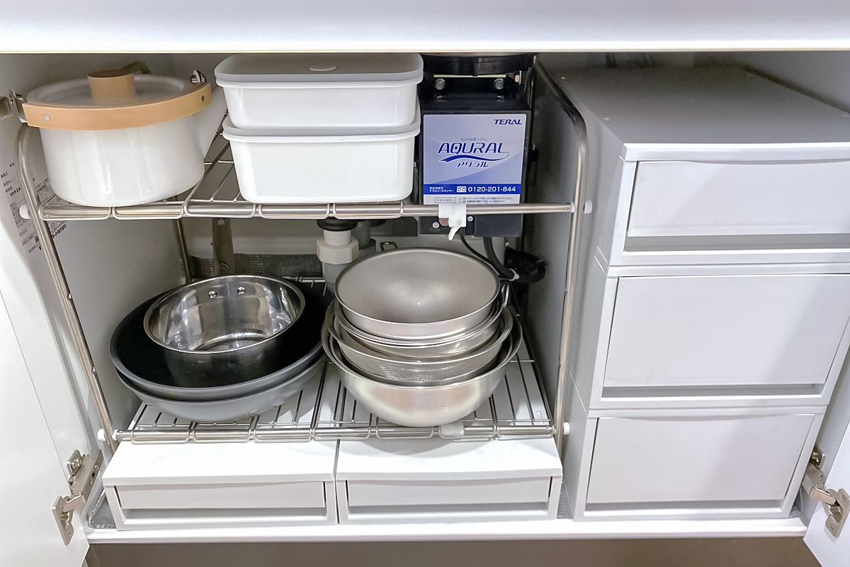 キッチン収納 インテリア好き賃貸一人暮らしとと🌻無理しない暮らし