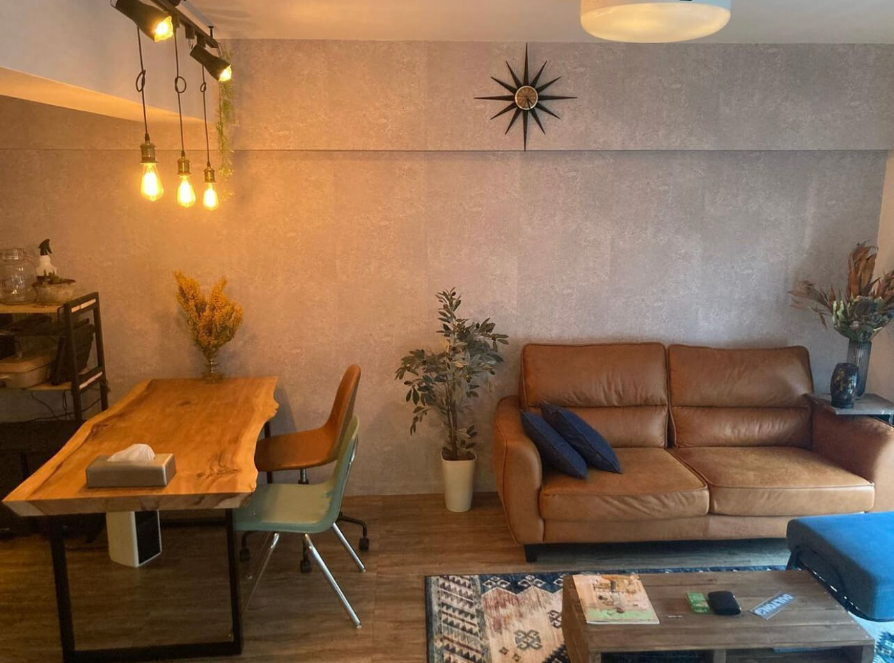 ルームツアー 大人の男の色気が詰まったヴィンテージモダンなお部屋紹介 DIY収納 一人暮らし 1LDK 42m2 男性