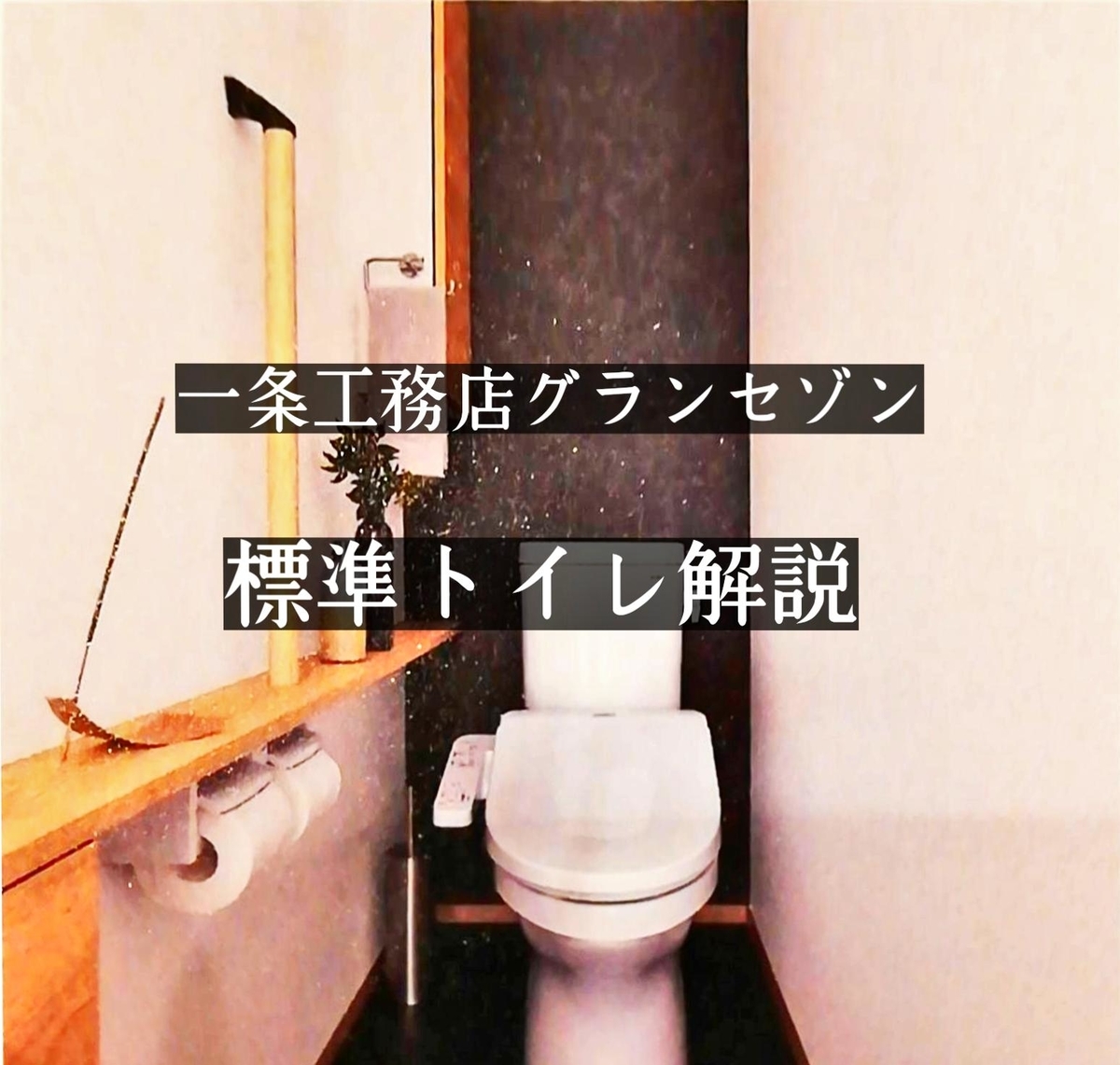 Web内覧会・第10回 1.5帖の一階トイレ、タンクありを選んだ理由とは？i-smart雑記帳