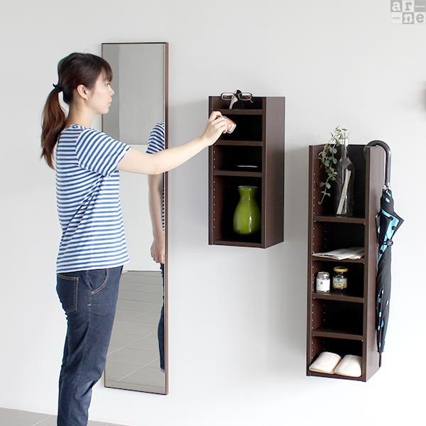 8 24 20時から！P5倍 壁につける棚 ウォールシェルフ おしゃれ 壁掛け 棚 幅30 賃貸 収納 収納棚 奥行10 飾り棚 壁 傷つけない取り付け 玄関 石膏ボード お洒落 木製 北欧 写真立て 本棚 キッチン 神棚 小さい 壁付け 目立たない 簡単 壁面収納 ラックNKB-L30ミツケヨ