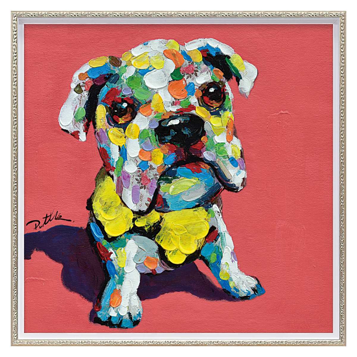 おしゃれ 特大 現代 アニマル カラフル アート ポスター グラフィック 海外 インテリア グッズ 絵 雑貨 おしゃれ 虎 猫