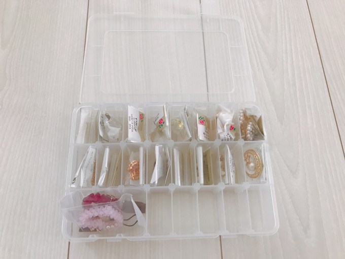 dショッピング パーツストッカー PS-500 クリアパーツケース パーツ ケース 収納 プラスチック 小物 仕切り 小分け ハンドル付きビーズ 部品 アクセサリーパーツ 手芸 ビーズケース 仕切り板15枚 ネジ 工具 小物収納 小物入れ 釣り具クリアカテゴリ