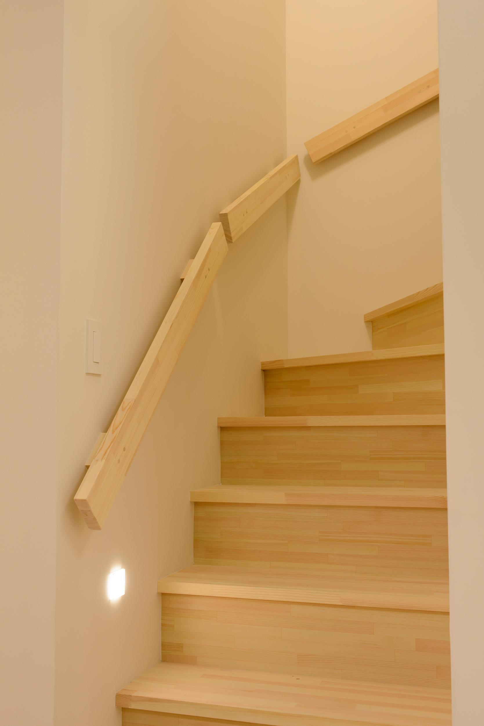 階段手すり 素朴な木製丸型手すり一式、 61cm、91cm、122cm、183cm、244cm、305cm、396cm