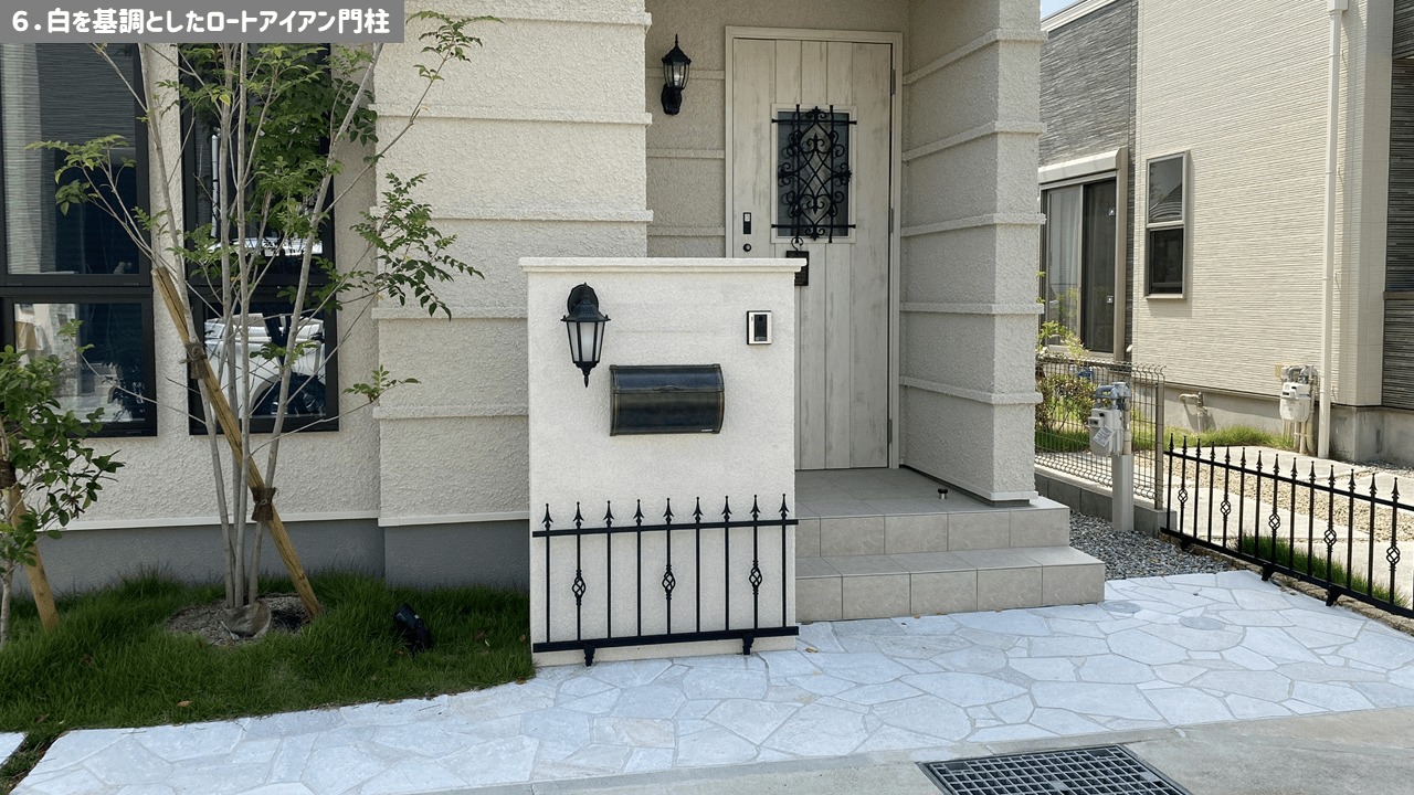 機能門柱 機能ポール 郵便受け 表札 インターホンカバー クラシカル エントランスポール TypeB ブラックマット 郵便 ポスト ロートアイアンポール スタンド 門柱 高級 おしゃれ 戸建 新築祝い 庭まわり