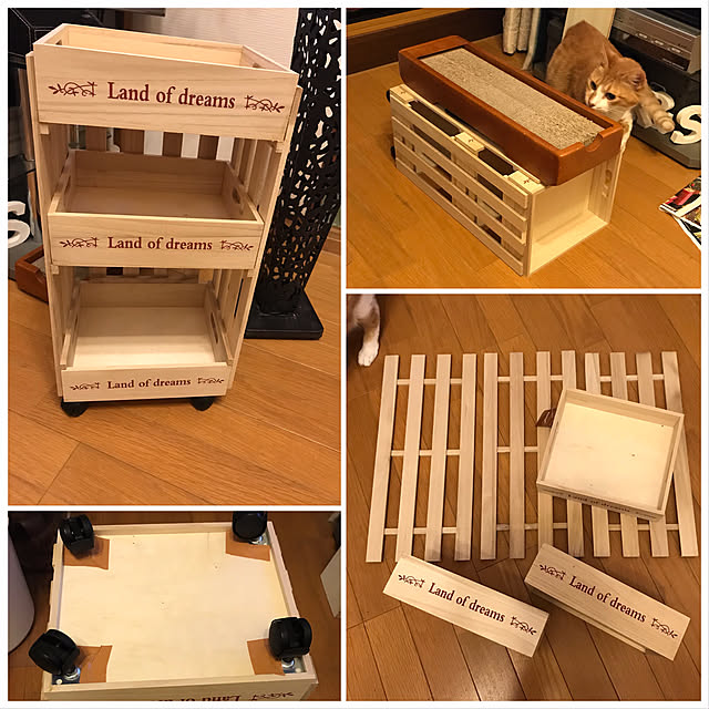 セリア キャスター付けましたの商品を使ったおしゃれなインテリア実例RoomClip ルームクリップ