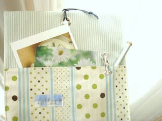 仕切り付き 小物入れ ファブリックボックスの作り方 ハギレ活用