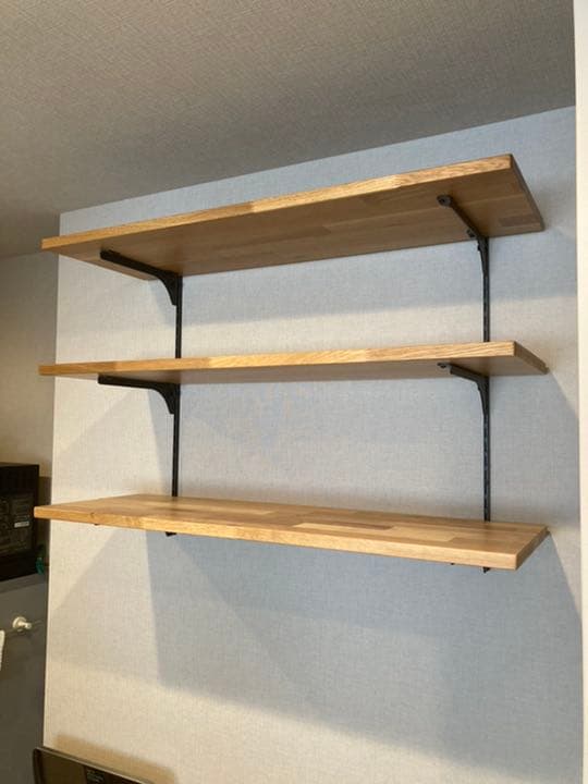 賃貸OK！壁に取り付け不要なウォールシェルフをDIY！おすすめテレビボード