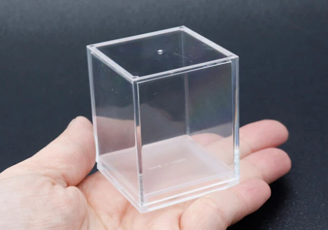 楽天市場 クリアシンプルケース キューブ フタ付 9.7×9.7×高さ8.1cm100円ショップ 100円均一 100均一 100均:100円雑貨＆日用品卸-BABABA