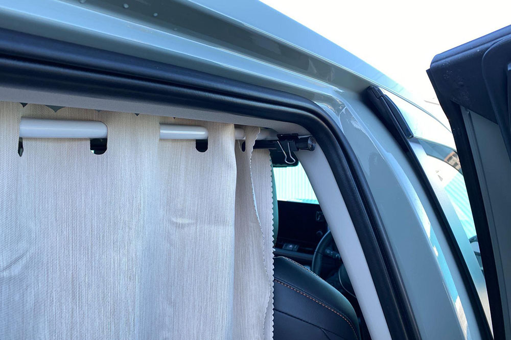 車中泊カーテンDiy-Life - イレクターで、できるワクワクを