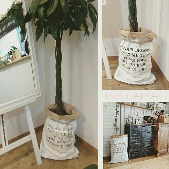 収納袋 ricesac ライスサック スタックストー バスケット 丈夫収納バッグ 紙袋 米袋 防湿 通気性 水に強い 食品 野菜 お菓子 パンストック 鉢カバー ランドリーバスケット おしゃれ 雑貨 インテリア 折りたたみ 高さ調節Purple