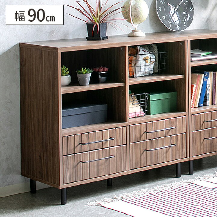 サイドボード 135cm キャビネット リビング 収納 収納棚 チェスト オフィス収納 脚付き ブラック 黒 おしゃれ 北欧 モダン 半 完成品日本製 大川家具 ニュイ - lj – 家具・インテリア通販 公式 Living & Journey