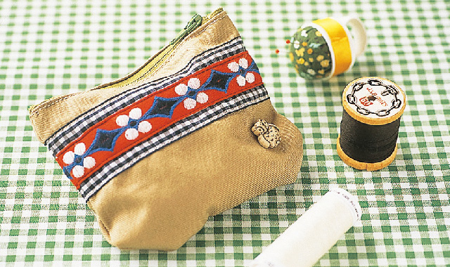 ファスナー付きレッスンバッグ 手提げバッグ の作り方～裏地付き・マチ付き～nunocoto fabric