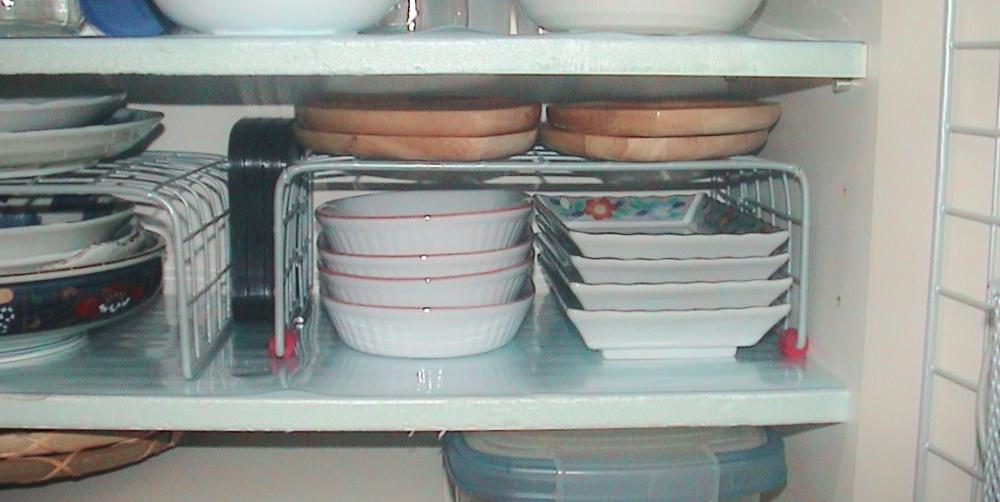 100均のワイヤーネットで下駄箱づくり。 ＆庭の色彩の変化 : Neigeノ庭カラ