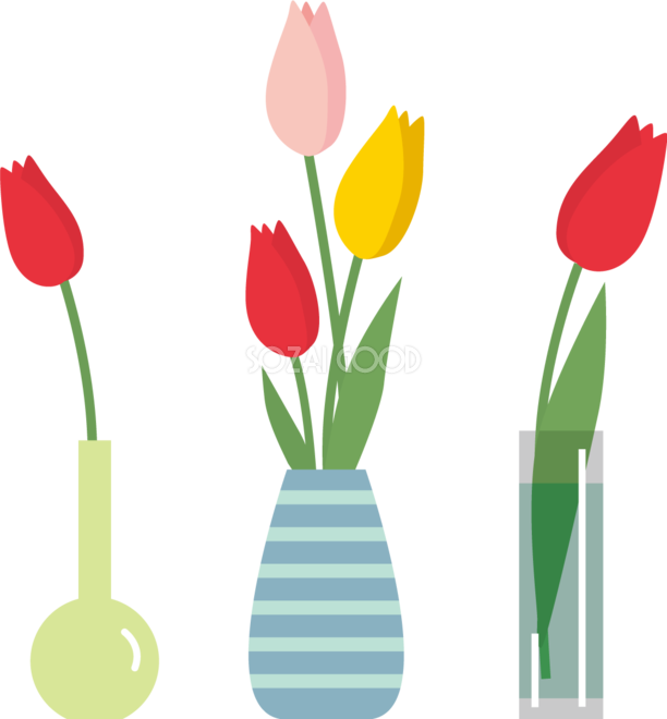 チューリップは花器で遊ぶ！この春おすすめの飾り方FLOWERかわいい花束を 送料無料 でお届け！毎日お得なオンラインのお花屋さん