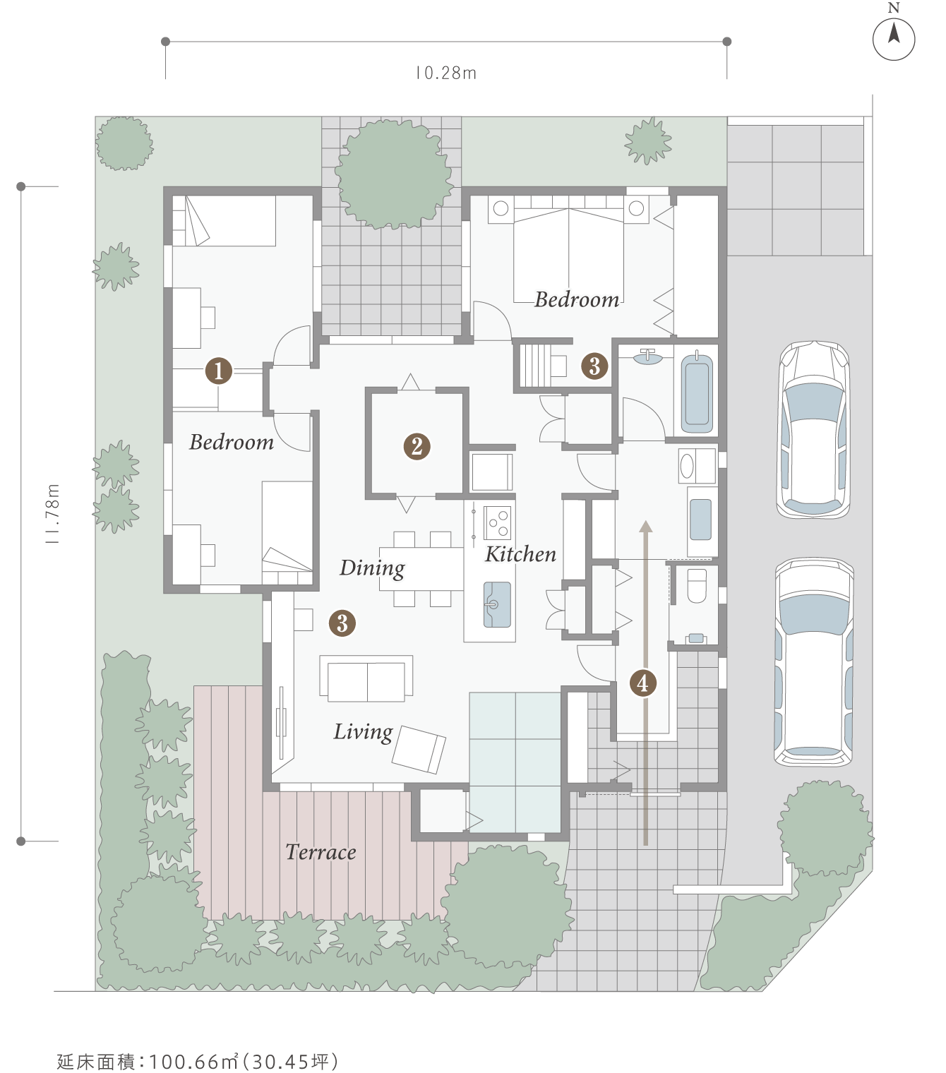 新築で平屋を建てたい！ 平屋のメリット・デメリットや間取りプランはどんなものがある？わたしの家木造注文住宅・戸建の住友林業 ハウスメーカー