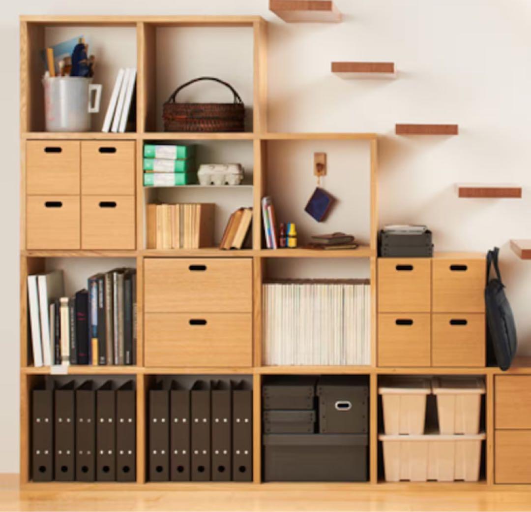 スタッキングシェルフ スタッキングシェルフ・コの字棚無印良品