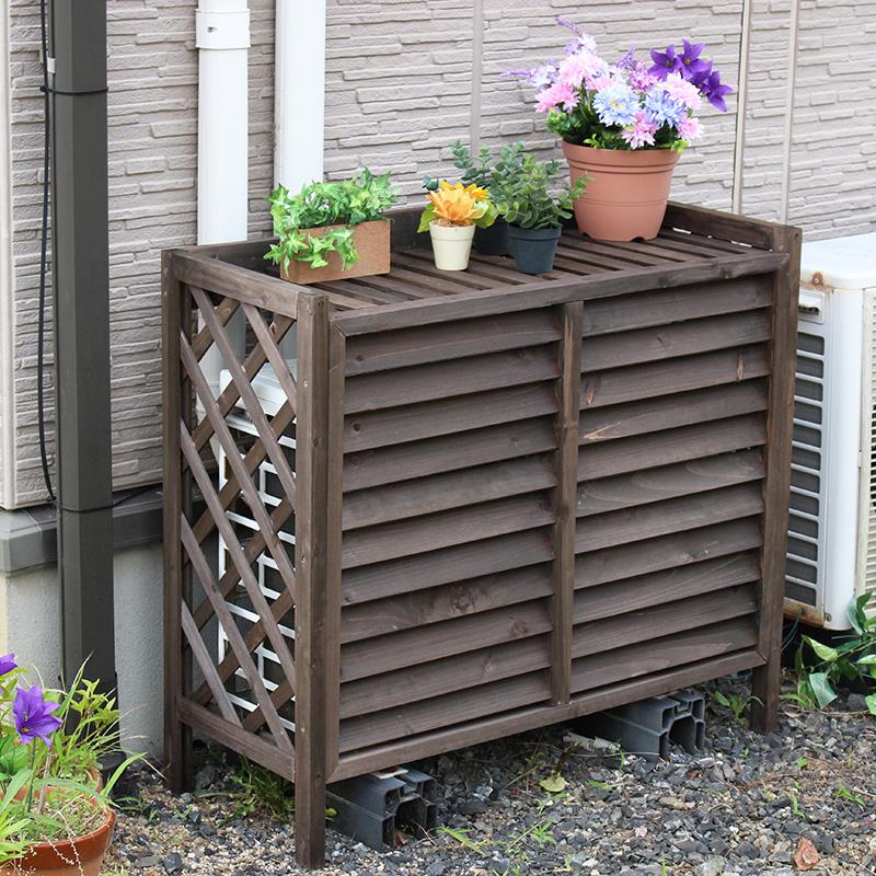 エアコン室外機カバーは100均にあります！節電効果もばっちり、簡単DIYの方法も