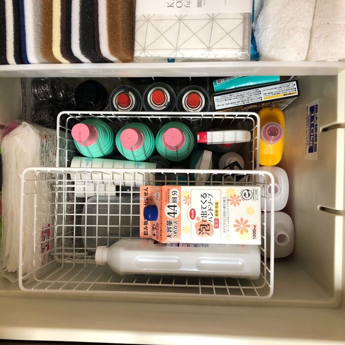 目からウロコの床下収納庫の活用術。収納のプロはキッチンの分別ゴミ収納に。Rinnai Style リンナイスタイルリンナイ